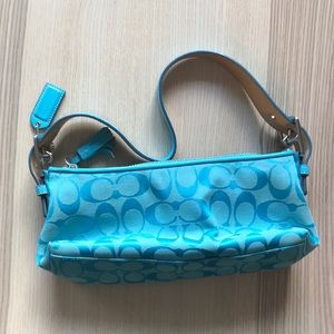 Coach purse and matching wallet